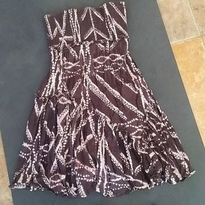 All Saints strapless summer dress